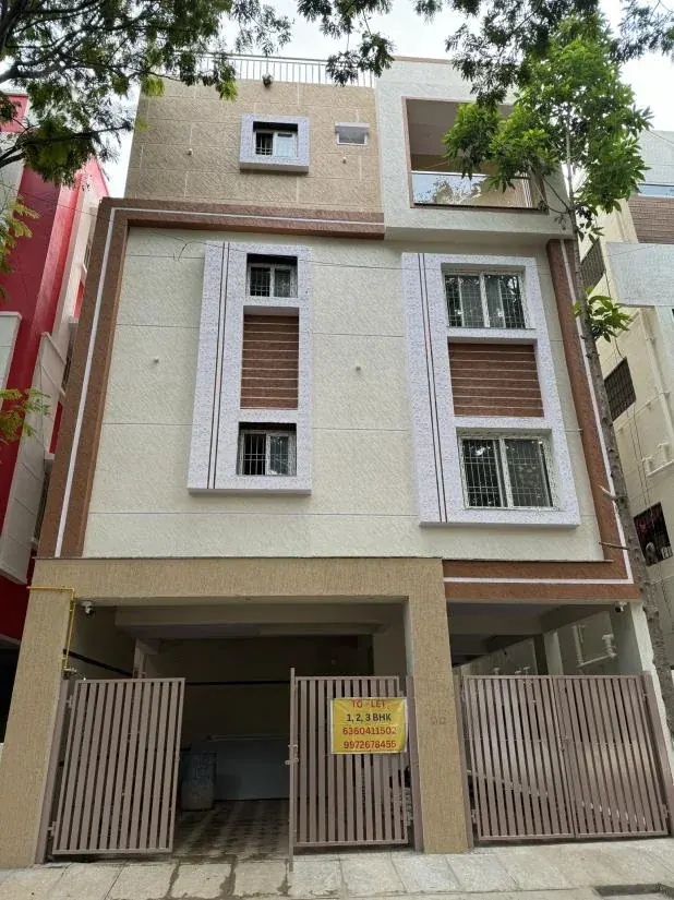 Four-storey cream residence in Reliable Tranquil Layout